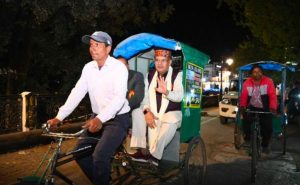 कैबिनेट मंत्री गणेश जोशी ने मसूरी की मॉल रोड़ पर