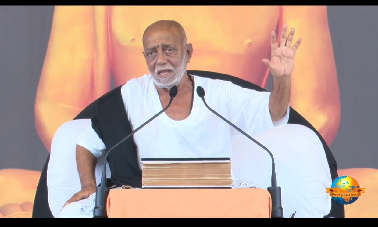 जुआ,शराब व झूठ महापाप हैं : मोरारी बापू - my