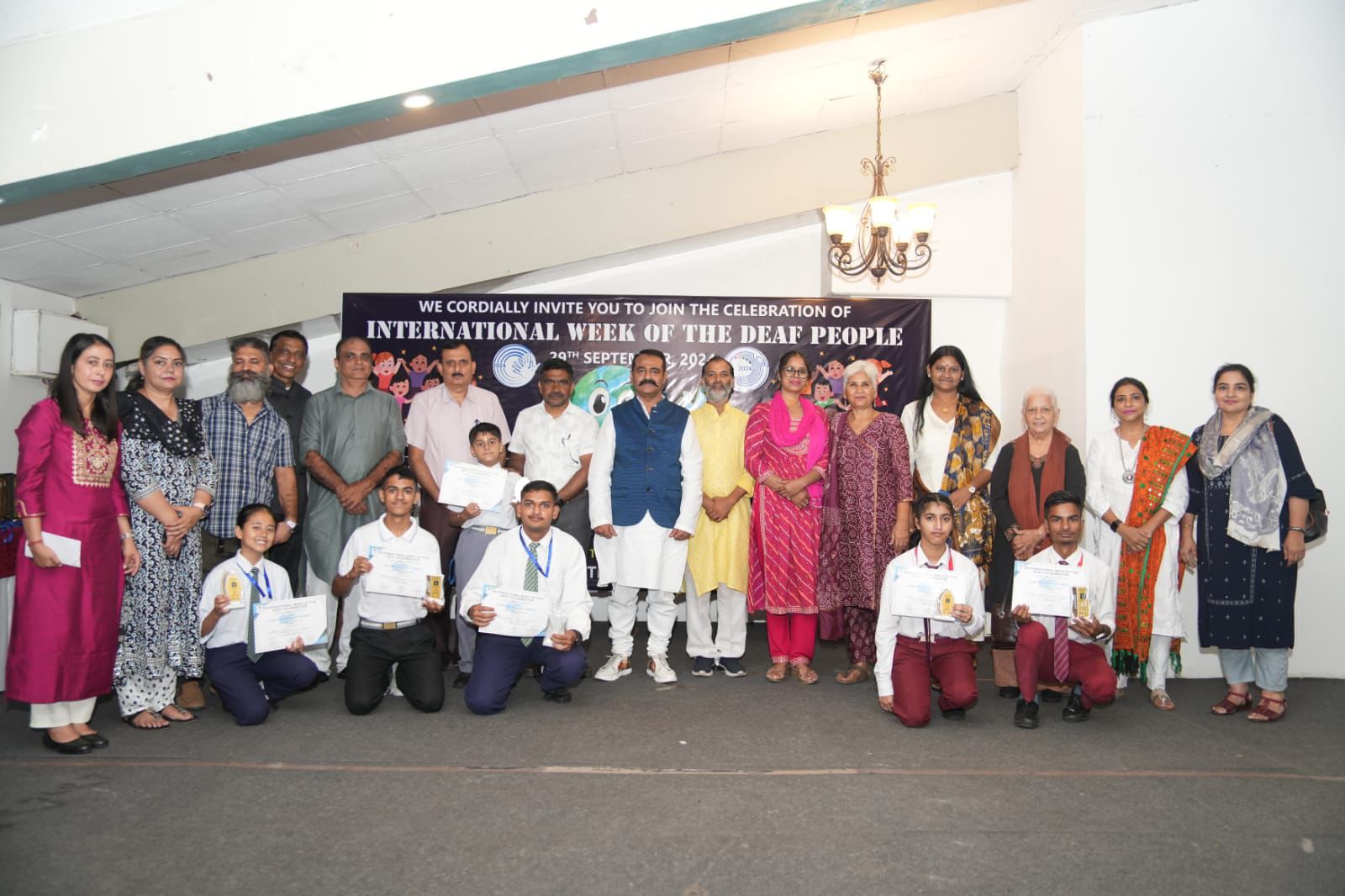 डब्ल्यूआईसी इंडिया ने मनाया अंतर्राष्ट्रीय बधिर सप्ताह - my uttarakhand