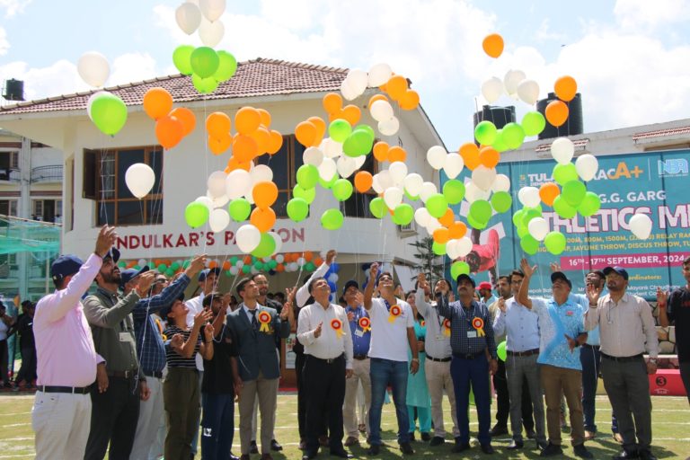 तुलाज़ इंस्टीट्यूट में आयोजित हुई डॉ. जी.जी. गर्ग एथलेटिक्स मीट