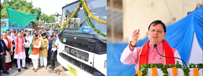 दीपावली पर्व पर प्रदेशवासियों को दी 130 नई बसों की