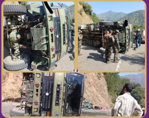 दुःखद हादसा : गौचर से रायवाला आ रहा आर्मी का