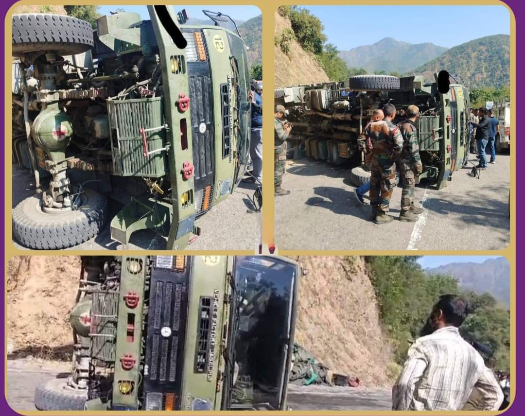 दुःखद हादसा : गौचर से रायवाला आ रहा आर्मी का