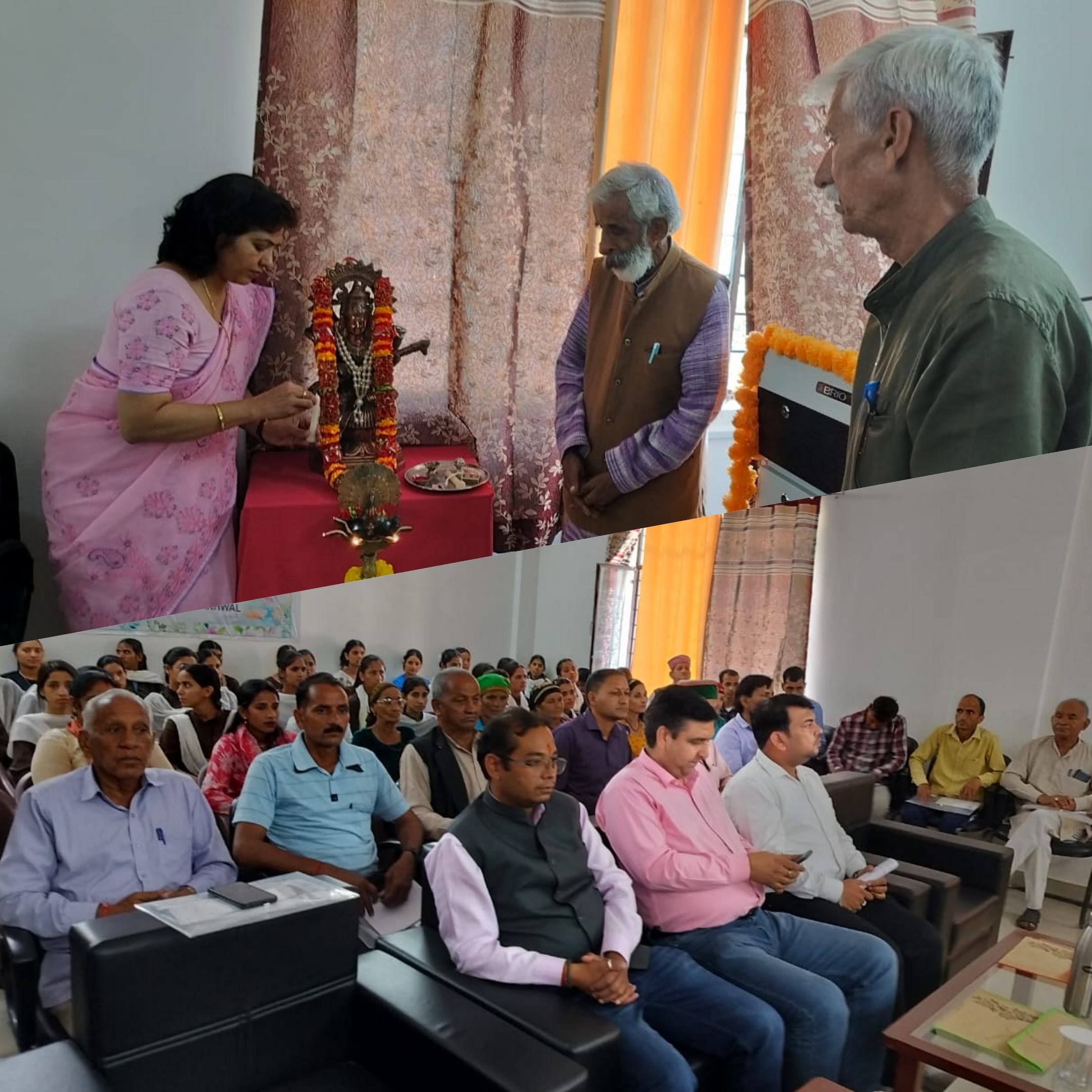 पहाड़ों की पारम्पारिक खेती व मोटे अनाज को बढ़ावा देने