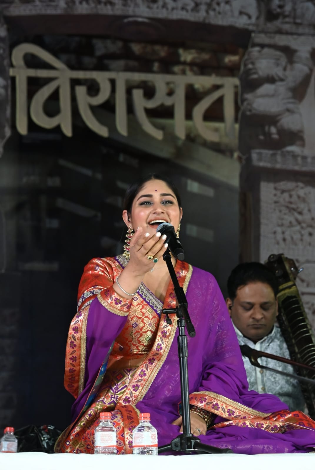 प्रतिभा बघेल की क्लासिकल गज़लों ने बिखेरा जादू - my