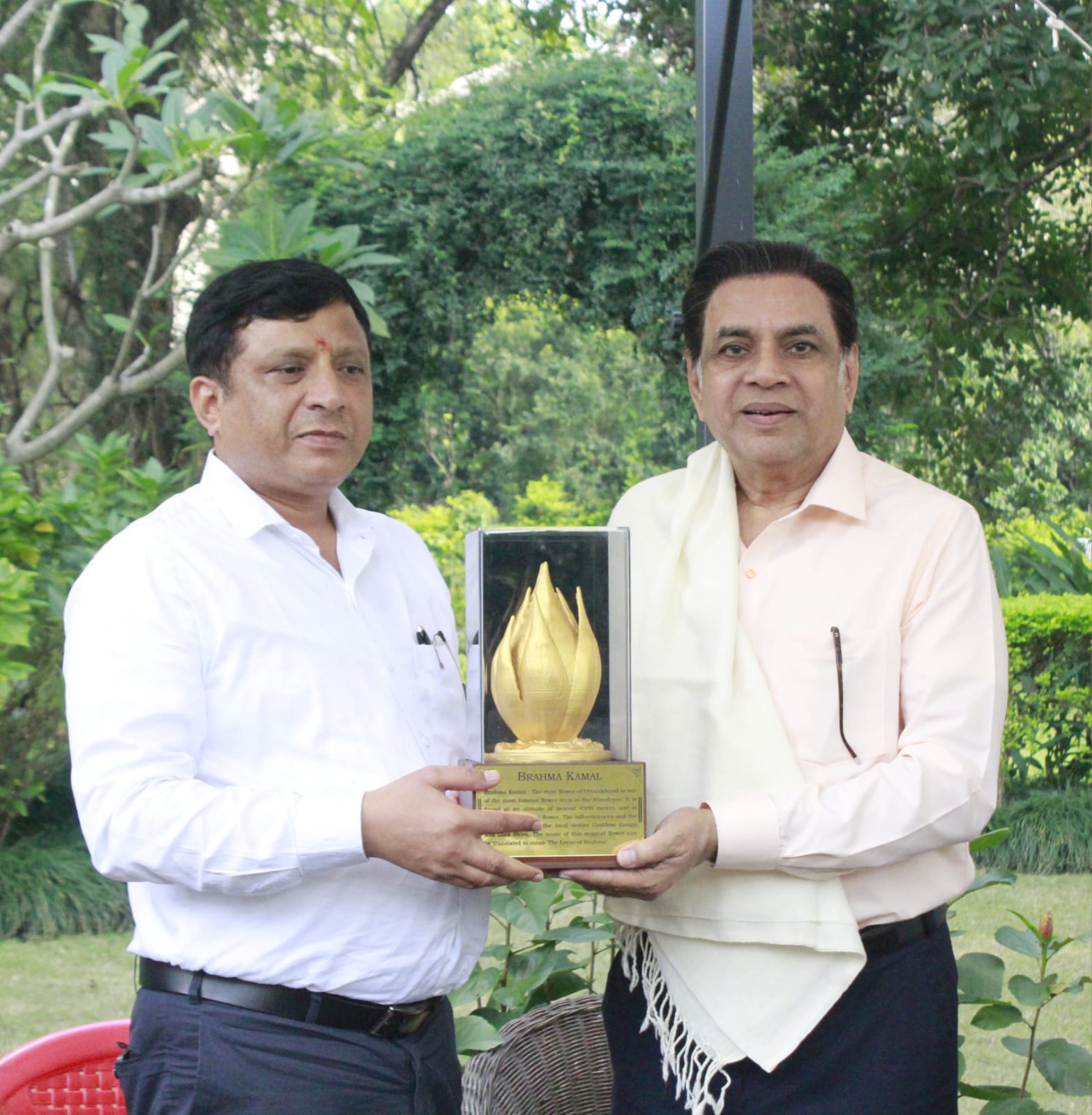 महानिदेशक सूचना ने हिन्दी फ़िल्मों के सुप्रसिद्ध अभिनेता परेश रावल