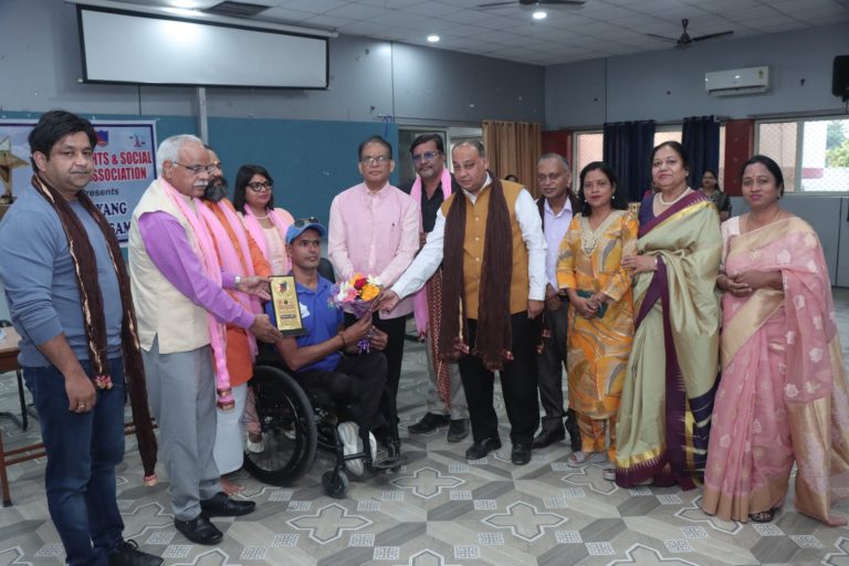 मानवाधिकार एवं सामाजिक न्याय संगठन द्वारा दिव्यांग प्रतिभा सम्मान समारोह