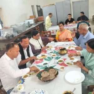 राजकीय महाविद्यालय गोपेश्वर में आयोजित किया गया गढभोज कार्यक्रम -