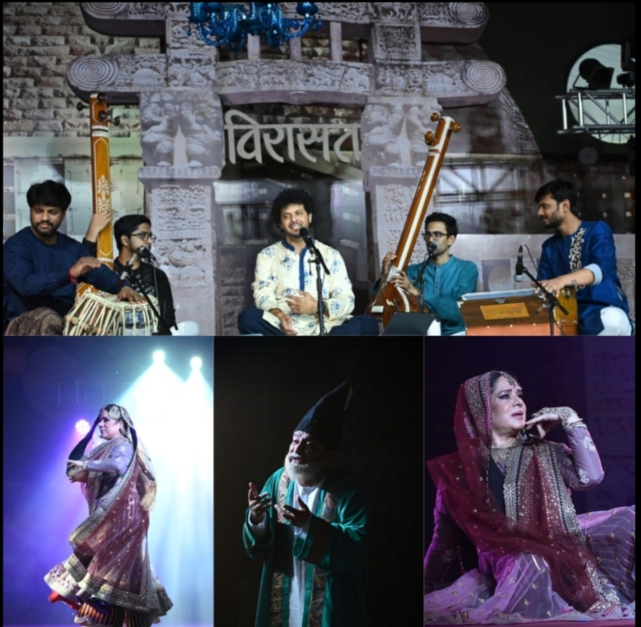 'विरासत की महफिल' में आज की संध्या रही मशहूर सांस्कृतिक