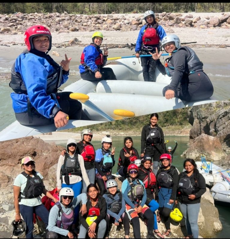 सरकार ने दी ट्रैनिंग - राफ्टिंग कराने के लिए तैयार