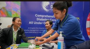 ग्राफिक एरा अस्पताल में मधुमेह शिविर शुरू - my uttarakhand