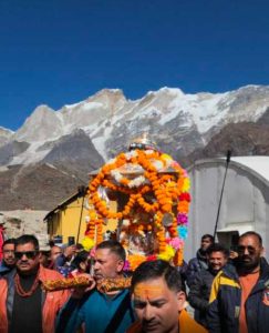 जय बाबा केदार के जयघोष के साथ ग्यारहवें ज्योर्तिलिंग श्री