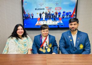दून के युवा पावरलिफ्टिंग खिलाड़ी पृथ्वी सम्राट सेनगुप्ता ने आईपीएफ