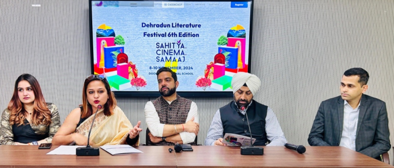 लिटरेचर फेस्टिवल का छठा संस्करण 8 नवंबर से होगा शुरू