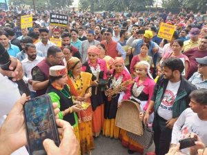 सशक्त भू कानून को लेकर हरिद्वार में उमड़ा जनसैलाब, -