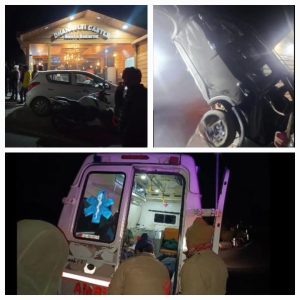 धनोल्टी : पार्किंग करते समय खाई में गिरी स्कार्पियो ,2