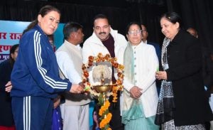 राज्य स्तरीय बाल अधिकार एवं सुरक्षा जागरूकता कार्यक्रम में बोली