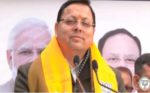 Uttarakhand Nikay Chunav: BJP released resolution letter for civic elections, CM Dhami enumerated the achievements of the government.