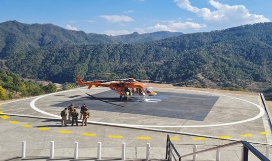 उत्तराखण्ड में आठ स्थानों पर बने हेलीपोर्ट उत्तराखण्ड में आठ स्थानों पर बने हेलीपोर्ट