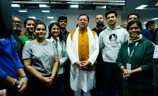 मुख्यमंत्री धामी ने महाराणा प्रताप स्पोर्ट्स स्टेडियम में विभिन्न व्यवस्थाओं मुख्यमंत्री धामी ने महाराणा प्रताप स्पोर्ट्स स्टेडियम में विभिन्न व्यवस्थाओं का किया अवलोकन