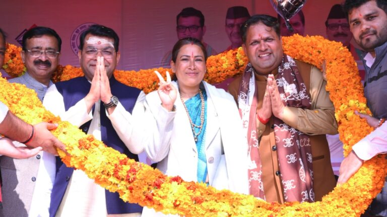 विकास की नई गाथा लिखेगी ट्रिपल इंजन सरकार – रेखा विकास की नई गाथा लिखेगी ट्रिपल इंजन सरकार – रेखा आर्या