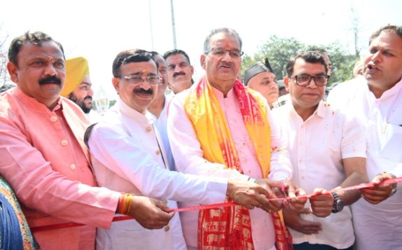 राज्य सरकार के तीन वर्ष पूर्ण: रुद्रपुर में आयोजित कार्यक्रम में कैबिनेट मंत्री गणेश जोशी ने गिनाई उपलब्धियां