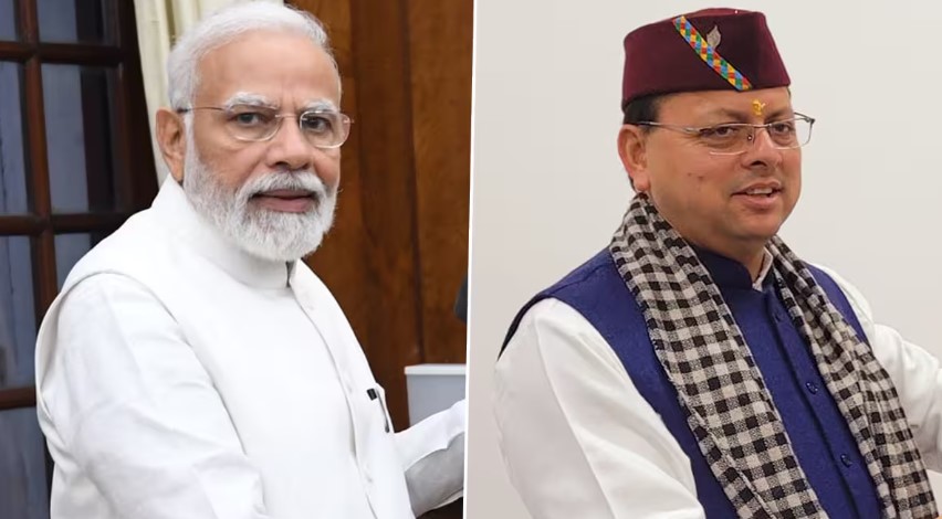 पीएम मोदी ने धामी सरकार के तीन साल पूरे होने पर दी बधाई