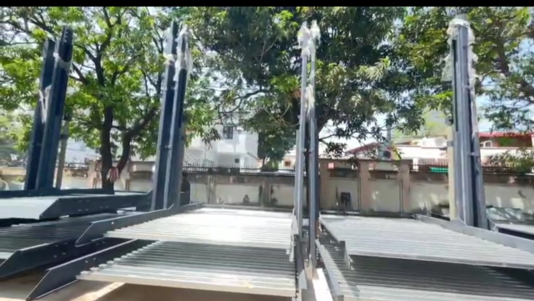 कोरोनेशन अस्पताल में स्मार्ट ऑटोमेटेड पार्किंग का कार्य अंतिम चरण