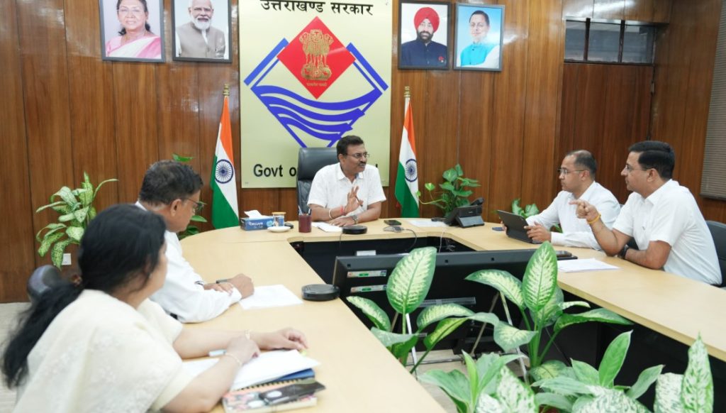 मुख्य सचिव आनंद बर्द्धन ने कैंचीधाम के लिए मास्टर प्लान तैयार करने के दिए निर्देश