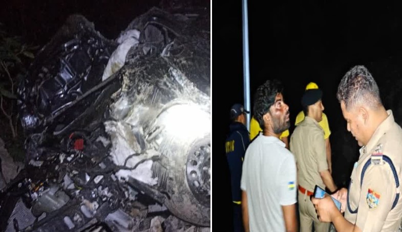 उत्तराखंड में भीषण सड़क हादसा: गहरी खाई में गिरी कार,