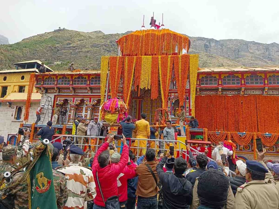 Badrinath Dham to be reopened today to devotees - myuttarakhandnews.com Photo of pioneeradmin