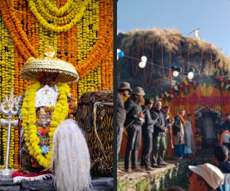 चतुर्थ केदार श्री रुद्रनाथ मंदिर के कपाट खुले श्रद्धालुओं के