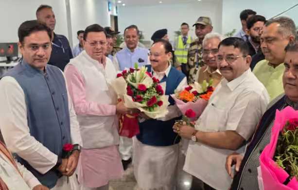 दो दिवसीय उत्तराखंड दौरे पर BJP चीफ जेपी नड्डा, सीमांत