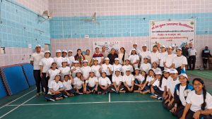 नमामि गंगे अभियान के अंतर्गत तीन दिवसीय योग शिविर का