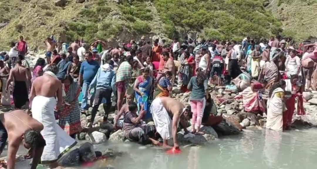 माणा में शुरू पुष्कर कुंभ, दक्षिण भारत के श्रद्धालुओं आस्था