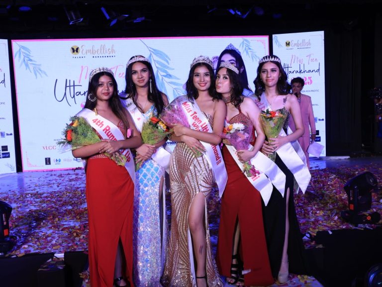अवंतिका रावत के सिर सजा मिस टीन उत्तराखंड-2025 का खिताब