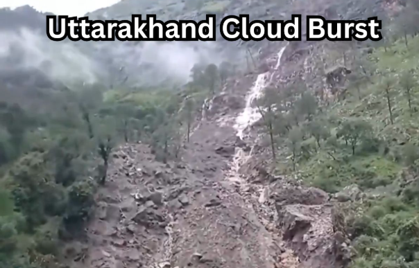 उत्तराखंड में बादल फटने से भारी तबाही, लैंडस्लाइड की वजह