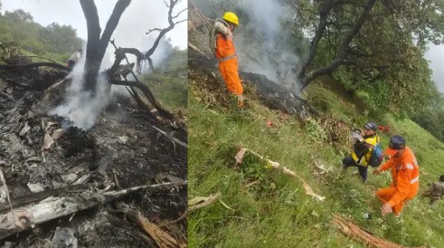 SDRF recovered all seven bodies from Uttarakhand helicopter crash site, deceased identified