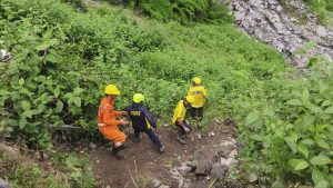 केदारनाथ ; केदारनाथ पैदल मार्ग पर जंगलचट्टी में पुनः भूस्खलन