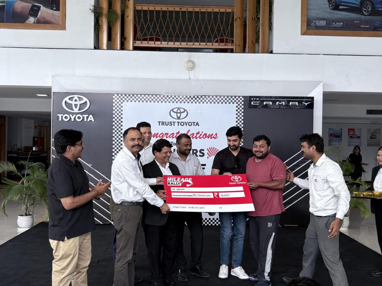 टोयोटा ने देहरादून में माइलेज रैली का किया समापन -ईंधन