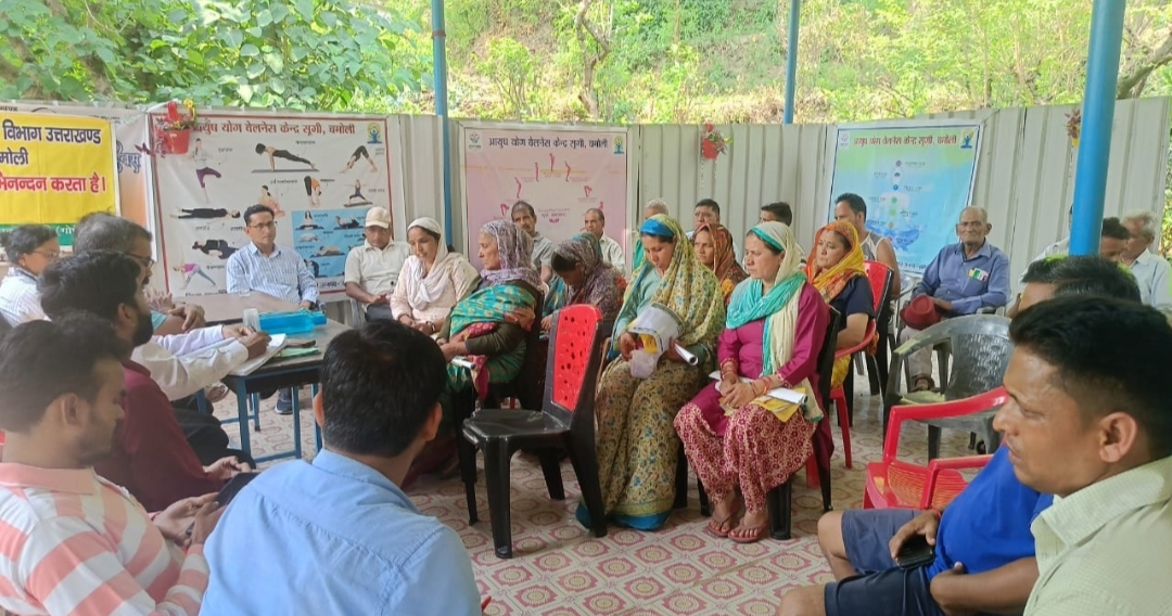 विकसित कृषि संकल्प अभियान के तहत न्याय पंचायत केन्द्र बमोथ