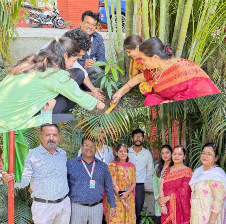 विश्व पर्यावरण दिवस पर गुरु नानक कॉलेज में वृक्षारोपण... -