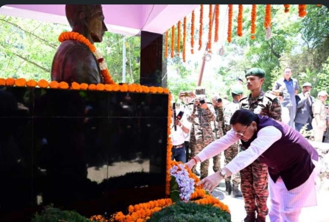 शहीद भवानी दत्त जोशी की स्मृति में आयोजित मेले को