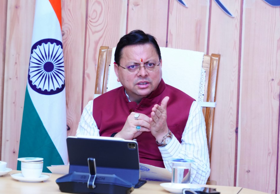 सरकारी भूमि में अतिक्रमण न हो इसके लिए मजबूत मैकेनिज्म बनाया जाय- मुख्यमंत्री