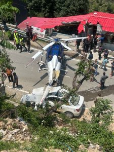 सिरसी में बाल-बाल बचा क्रिस्टल एविएशन का हेलीकॉप्टर, पायलट की