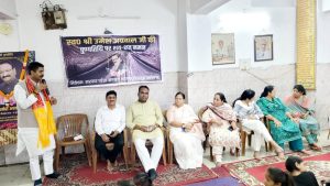 स्व. उमेश अग्रवाल को छठी पुण्यतिथि पर श्रद्धांजलि: जनसेवा के