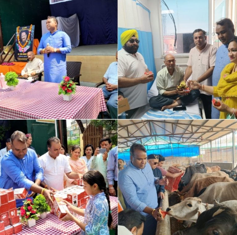 स्वर्गीय उमेश अग्रवाल की छठवीं पुण्यतिथि पर श्रद्धांजलि सभा एवं