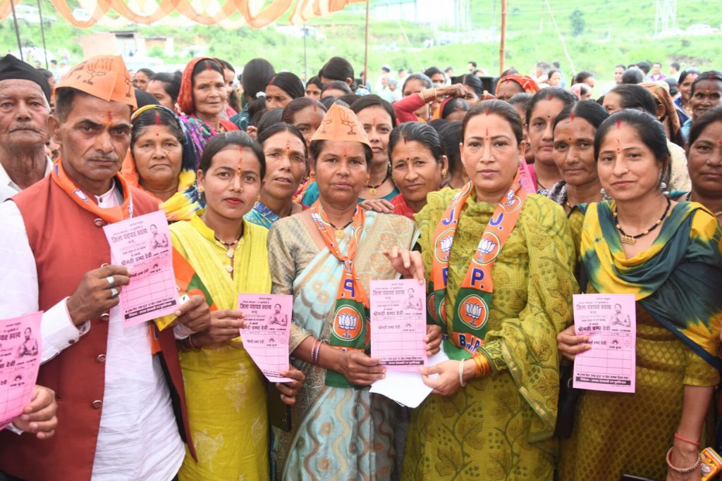 भाजपा ने नारों को यथार्थ में बदला : रेखा आर्या