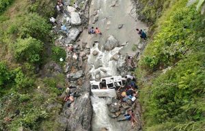 Eight killed, three injured after jeep falls into gorge in