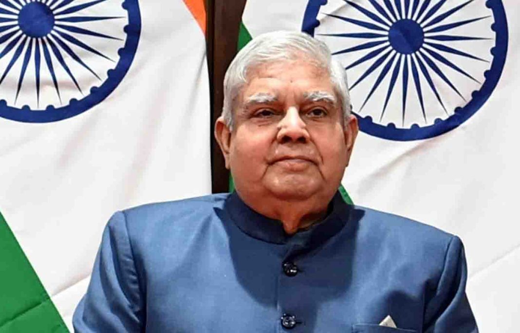 V-P Dhankhar resigns to'Prioritise Health Care' - myuttarakhandnews.com | Photo of pioneeradmin